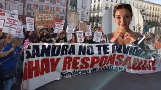 Marchas del Sindicato de Estudiantes del 28 de octubre de 2925 en España.
