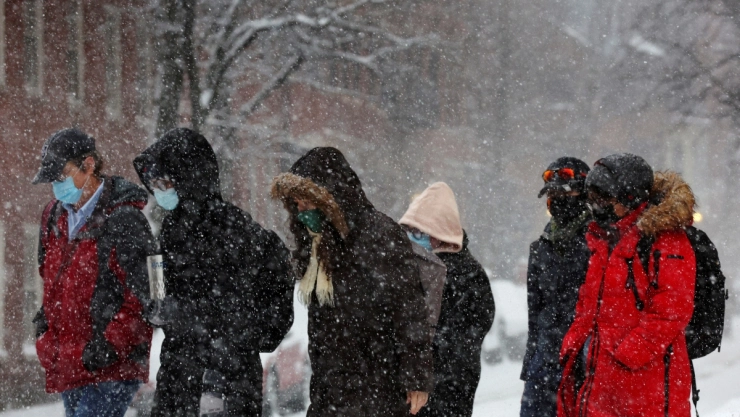 Tormenta invernal en Estados Unidos