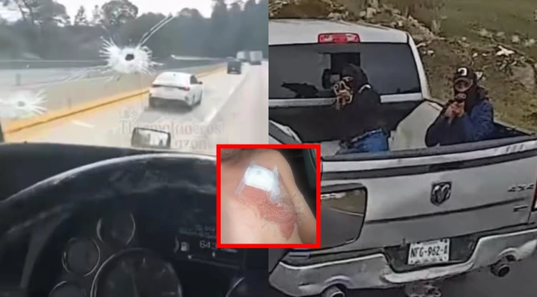 Balean-a-dos.traileros-en-intento-de-asalto-en-carretera-México-Puebla