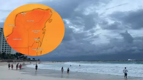 ¿Lluvia o calor? Onda tropical y vaguada monzónica se combinan este 26 de junio; aquí el clima en Cancún