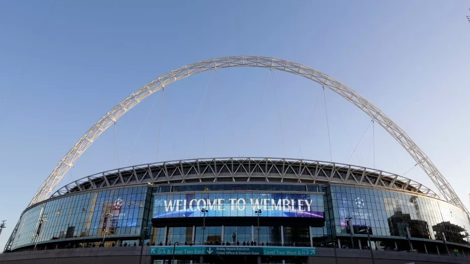 Estadio de Wembley en Londres una de las sedes de la Eurocopa de futbol AP Foto Kirsty Wigglesworth, archivo.jpg