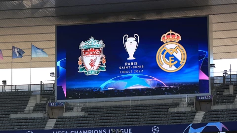 Liverpool y Real Madrid en la final de Champions League en París