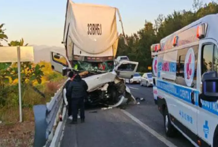 Accidente Autopista Siglo XXI hoy jueves 13 noviembre