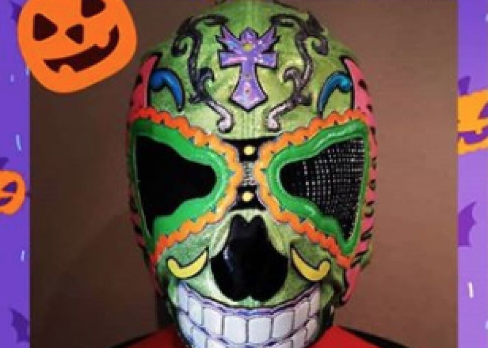 Lucha Azteca AAA Día de Muertos