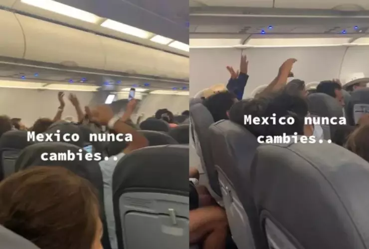 Pasajeros sufren retraso de avión y cantan Sálvame de RBD