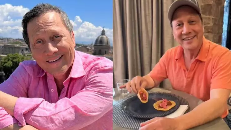 ¡Qué rico! Rob Schneider disfruta de la comida mexicana
