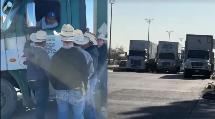 Agricultores se manifiestan en cruces fronterizos de Chihuahua; zonas afectadas y carreteras con bloqueos