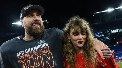 Travis Kelce, novio de Taylor Swift hace su debut como actor en Hollywood