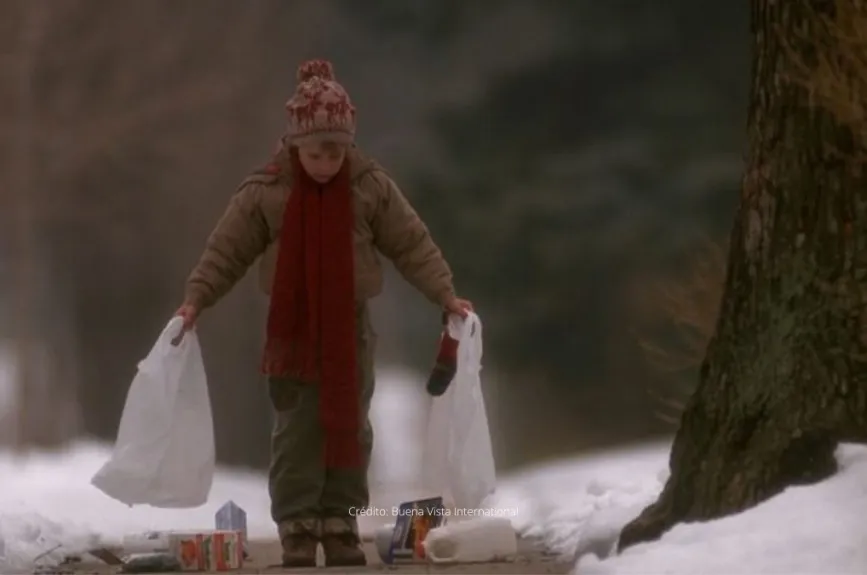 Pues esto es posible, mientras la familia McCallister sale de vacaciones.