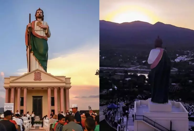 Mirador de San Judas Tadeo es inaugurado en Badiraguato, Sinaloa, donde nació “El Chapo” Guzmán