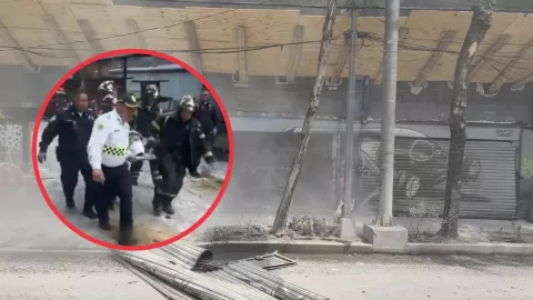 Derrumbe en Ciudad de México