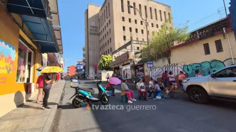 Bloqueo en avenida Benito Juárez, Chilpancingo