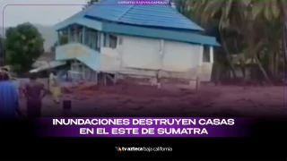 Inundaciones arrasan viviendas en Sumatra y complican búsqueda de desaparecidos