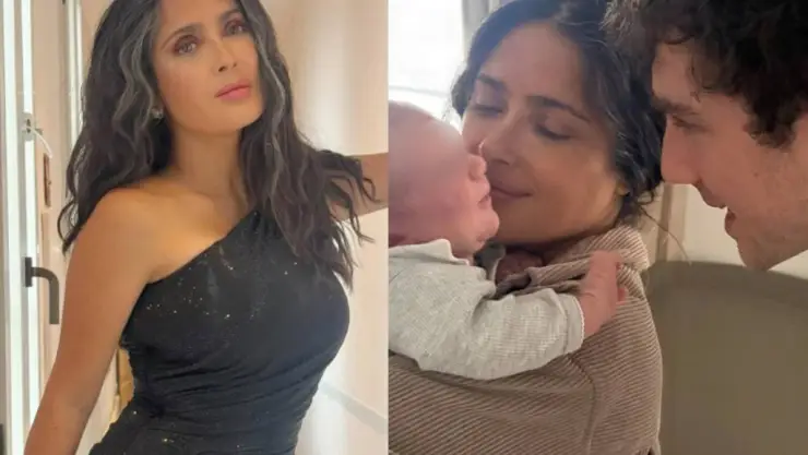 Salma Hayek se convierte en abuela a los 59 años.