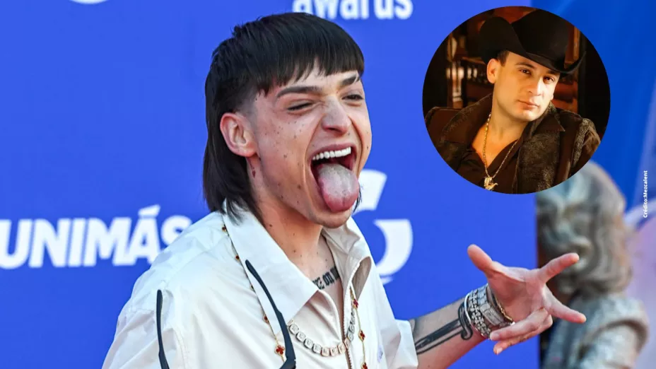 Así se escuchan las canciones de Peso Pluma en voz de Valentín Elizalde.