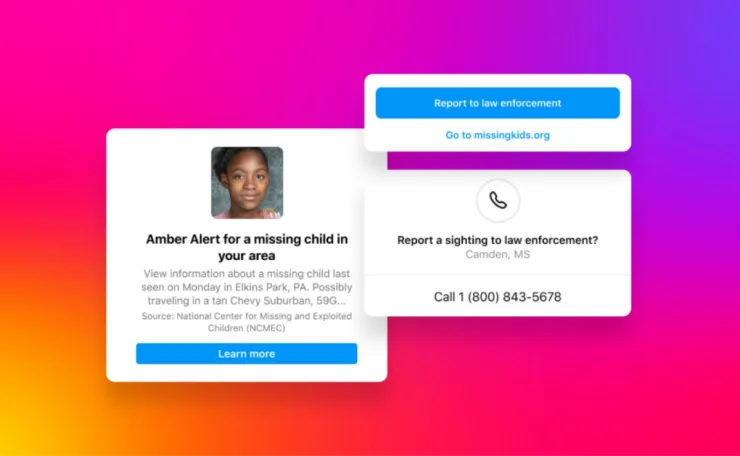 alerta amber instagram niños desaparecidos