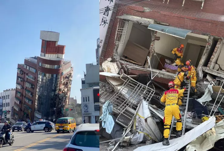 Terremoto en Taiwán