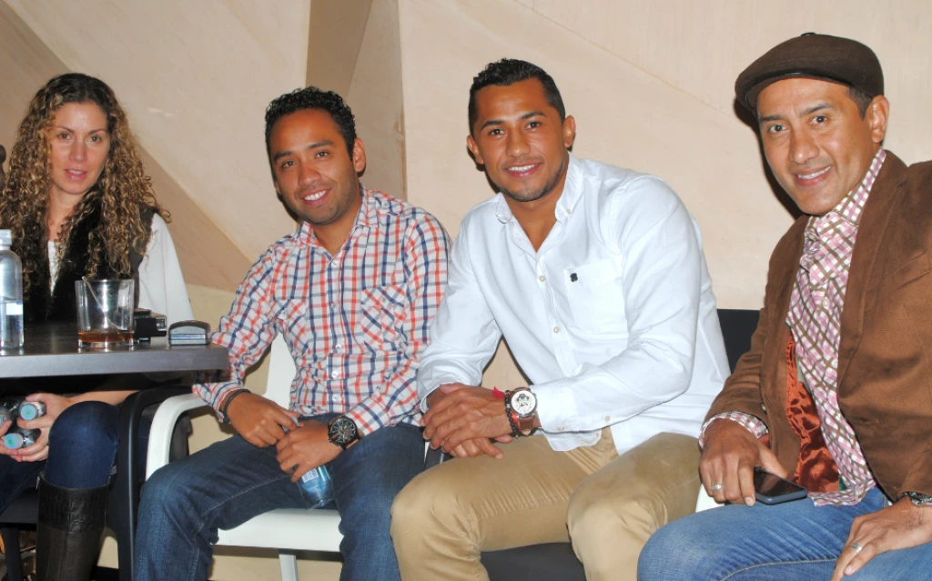 De izquierda a derecha Erika Orezza, Marco Everardo Guerrero, Jahir Ocampo, Evaristo Robles/Foto: Central