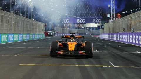 Oscar Piastri, ganador del Gran Premio de Arabia Saudita