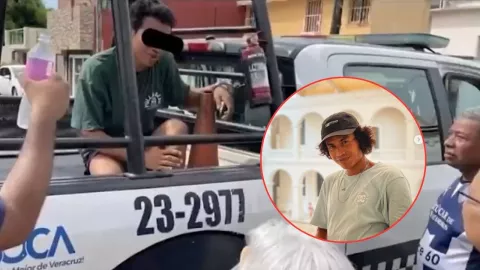 Caso Irving Acosta: Terminó detenido en Veracruz por salvar a mujer de un acosador