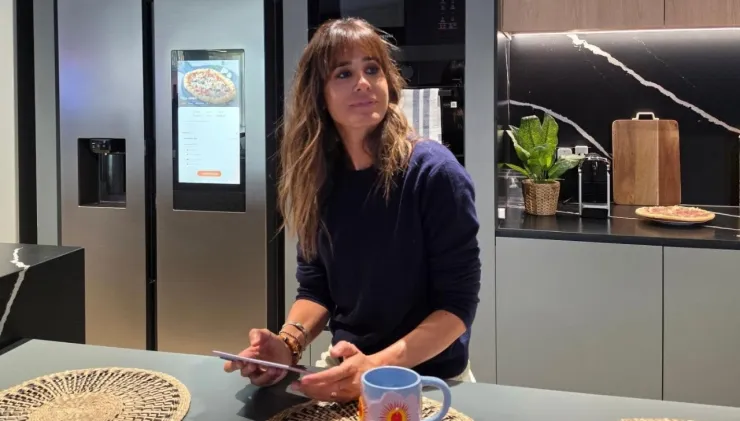 Isabel Jiménez, periodista y aficionada al yoga y pilates de 44 años: “Me ayuda porque es ejercicio físico, pero también es salud mental absoluta”