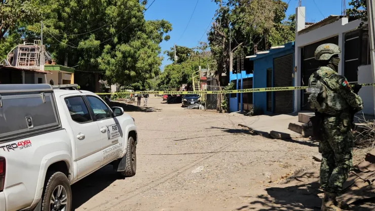 Atacan a balazos una casa en la 5 de Febrero, Culiacán