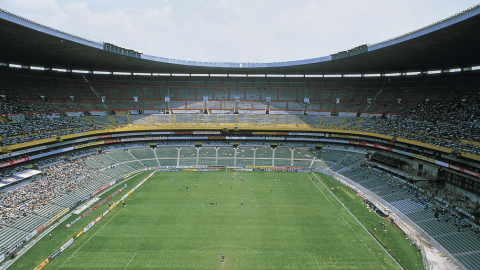 El Estadio Azteca fue construido en 1966