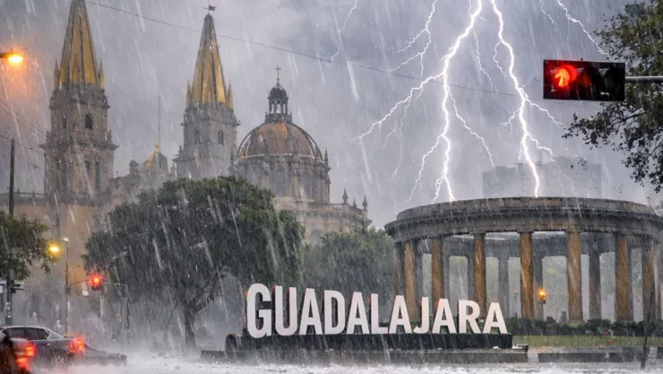 Alertan de lluvia en Guadalajara hoy 20 de abril; a qué hora lloverá
