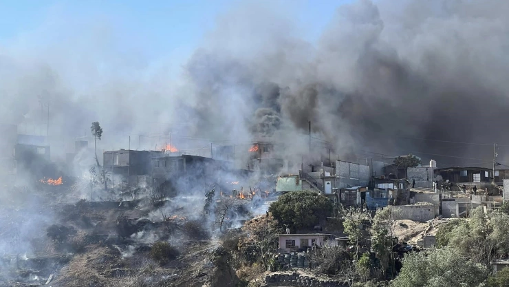 Incendios en Tijuana 24 enero 2025
