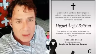 periodista Miguel Ángel Beltrán en Durango es asesinado