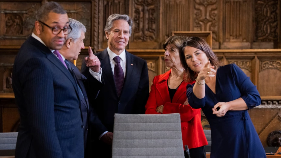 Ministros de Relaciones Exteriores del Grupo de los Siete (G7) en Alemania