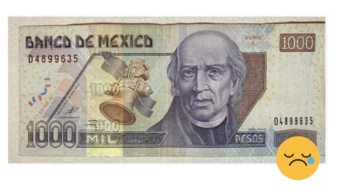 Billete de México que salen de circulación