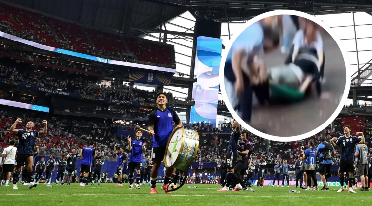 Argentinos agreden a aficionado mexicano previo al Argentina vs Inglaterra