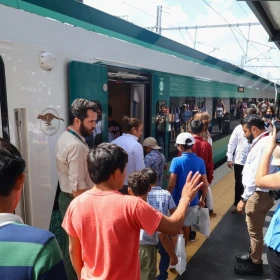 Vagón del Tren Maya.