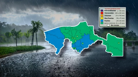 Lluvias en Tabasco en Protección Civil