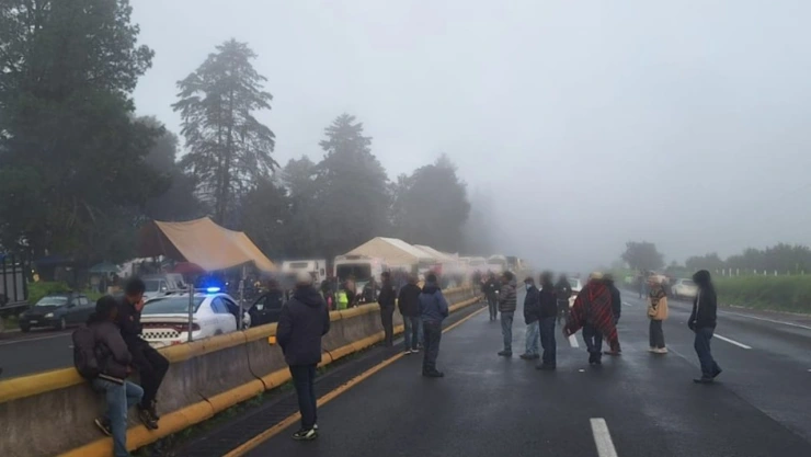 qué pasa en la autopista méxico puebla hoy 7 agosto 2024