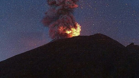 volcán popocatépetl 22 de marzo 2023