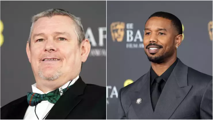 John Davidson-Tourette-Michael B Jordan-BAFTA