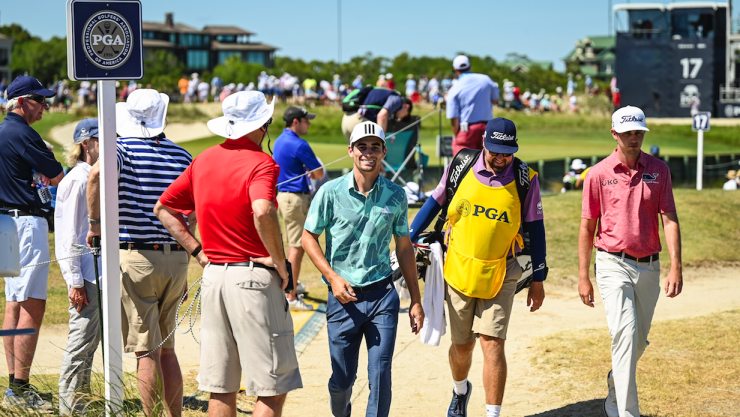 Joaquín Niemann es el mejor latinoamericano en el PGA Championship