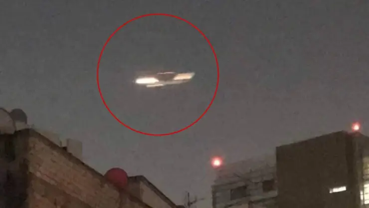 VIDEO_ Captan supuesto OVNI en CDMX _No era un avión