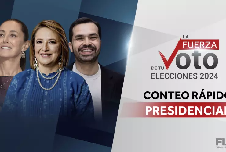 Resultados del conteo rápido de las elecciones presidenciales 2024