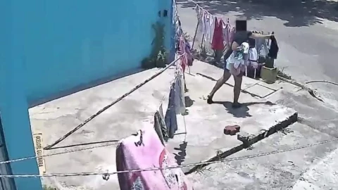 Lady Tendedero en Veracruz