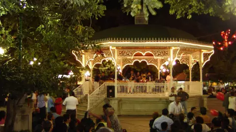Parque de la Marimba en Tuxtla Gutiérrez Chiapas