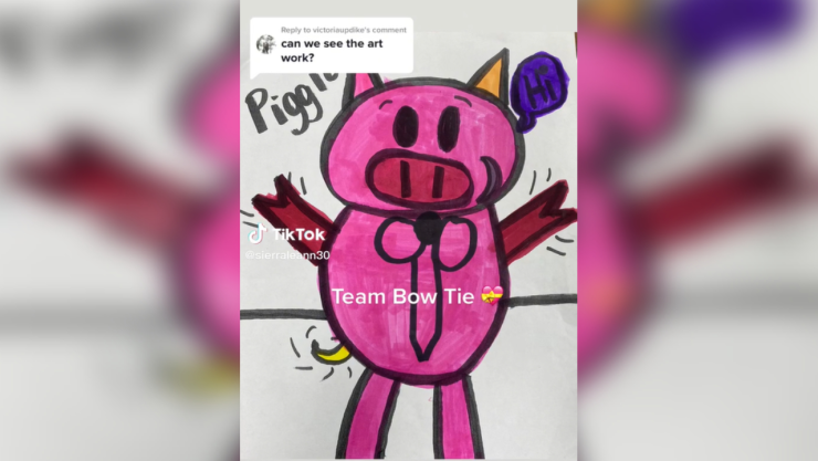 dibujo de cerdito