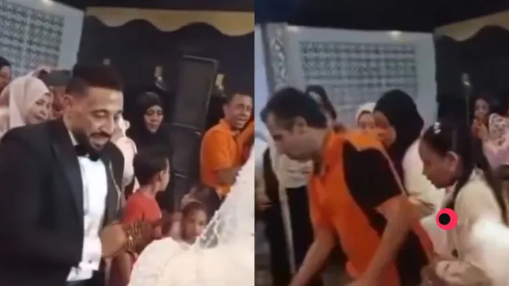 VIDEO FATAL | En pleno vals, novio sufre un infarto y muere de manera repentina en vista de los invitados