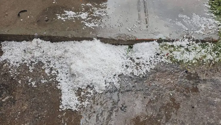 Lluvia y granizo Chihuahua