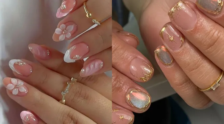 7 diseños de uñas con efecto relieve 3D