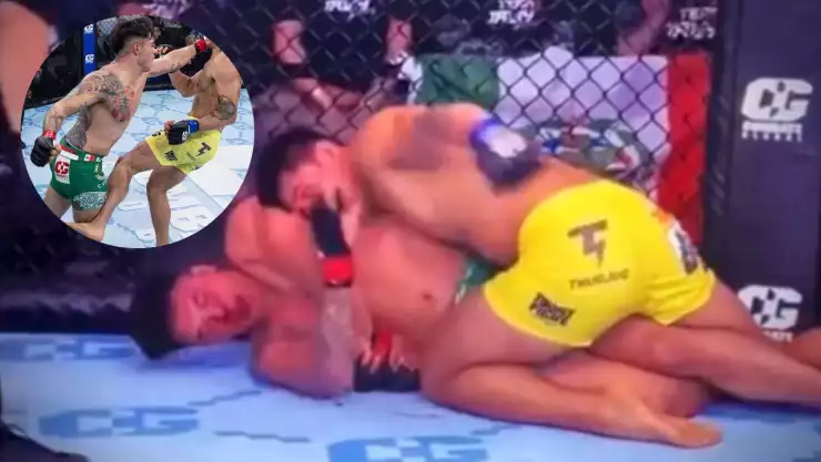 Jawy Méndez debuta en la MMA y le dan tremenda paliza