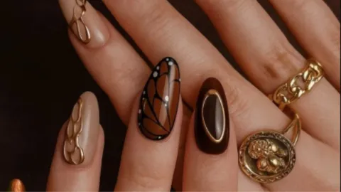 uñas para manos morenas 5