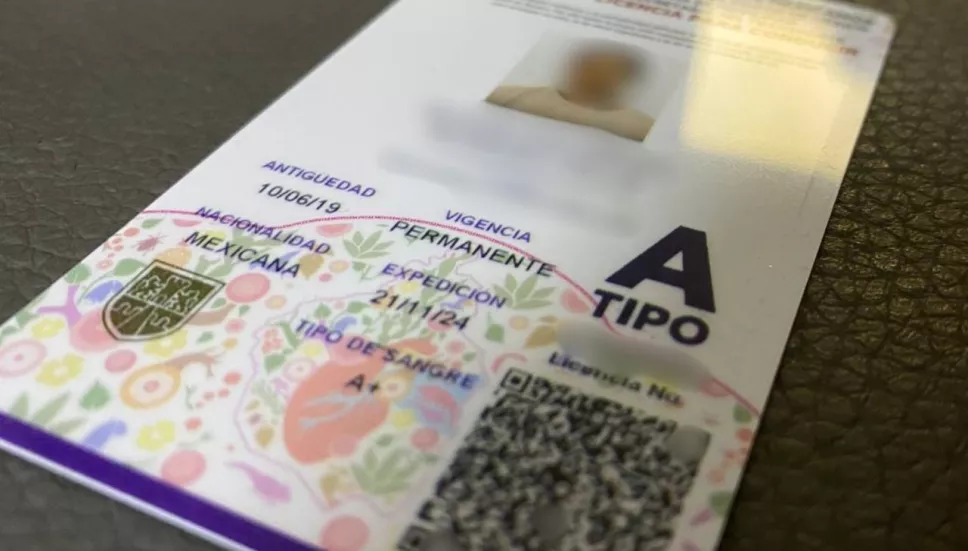 Licencia permanente en CDMX